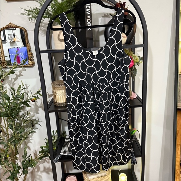 Saint Tropez West Black and White Mini Dress size large - Picture 2 of 8